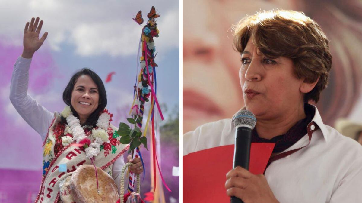 Ale del Moral y Delfina Gómez