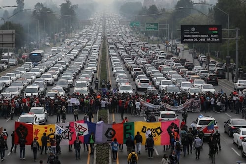 Caos vial en CDMX: marchas y protestas programadas para este miércoles 28 de enero
