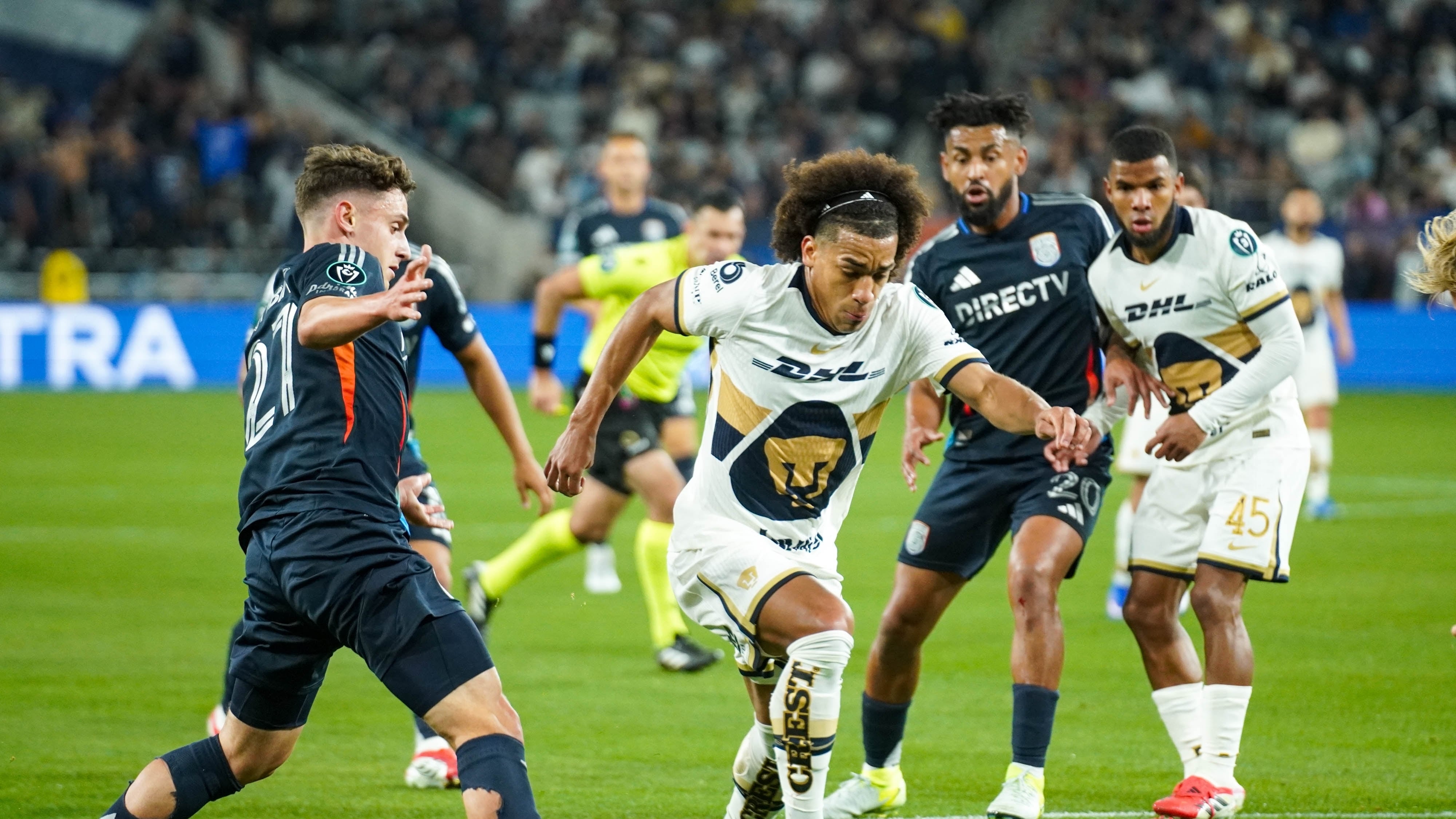 Pumas cayó por goleada en la ida.