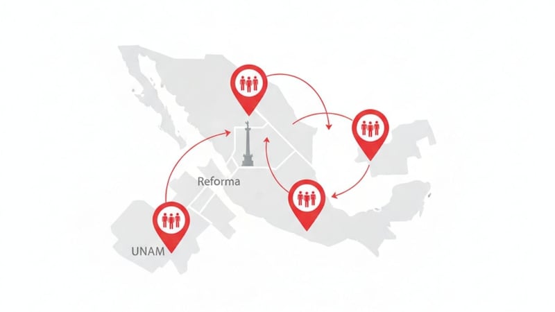 ¿Dónde habrá marchas hoy 12 de febrero en CDMX? Estas son las zonas con movilizaciones