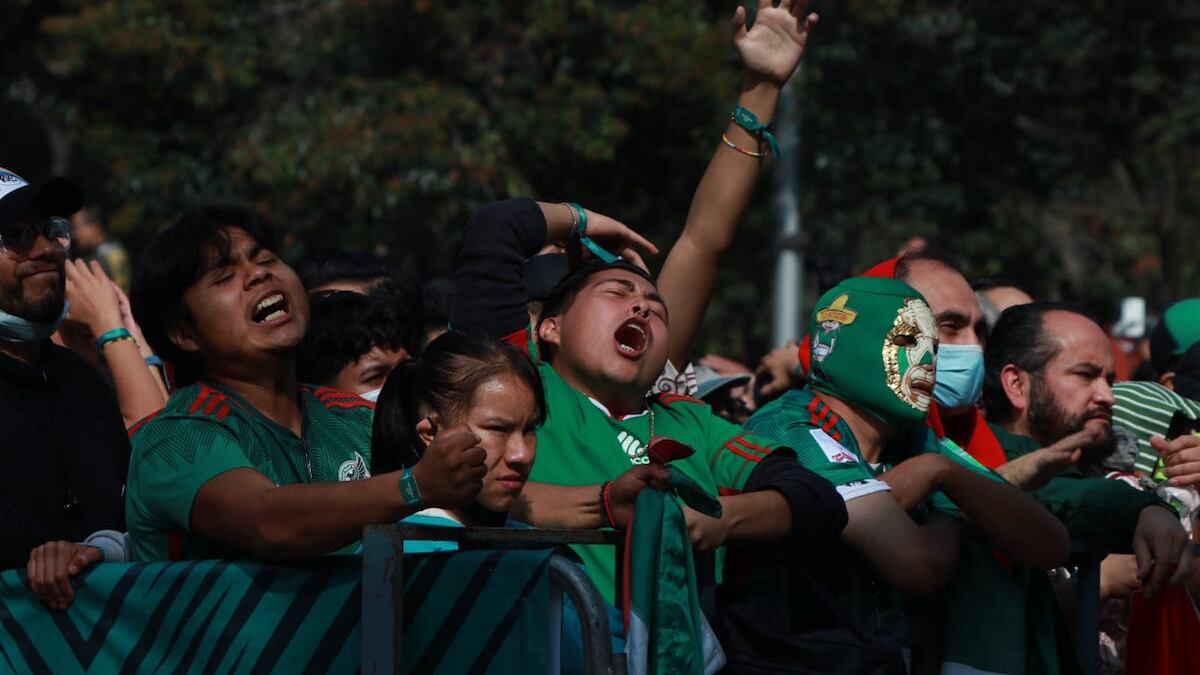 Aficionados disfrutaron el debut mundialista del combinado nacional.