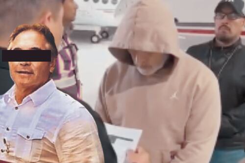 Video: Momento en el que Hernán “N”, presunto líder de La Barredora, llega a México