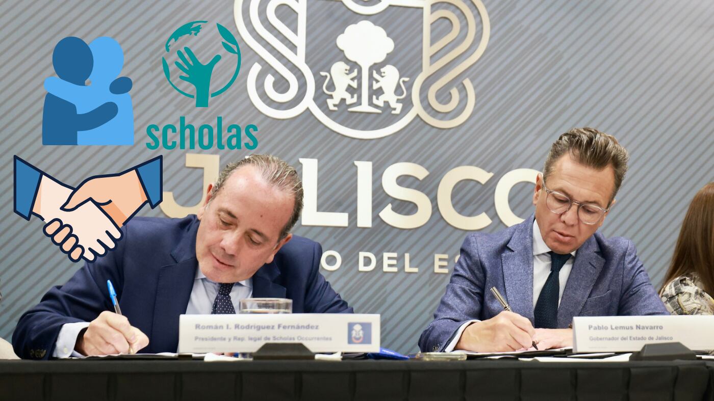 CORTESÍA/ GOBIERNO DE JALISCO/ CANVA/ SCHOLAS OCURRENTES
