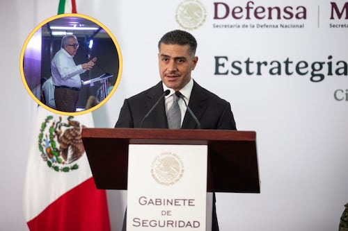 Harfuch: exgobernador de Sinaloa no está en peligro, pero tiene escoltas por violencia en el estado