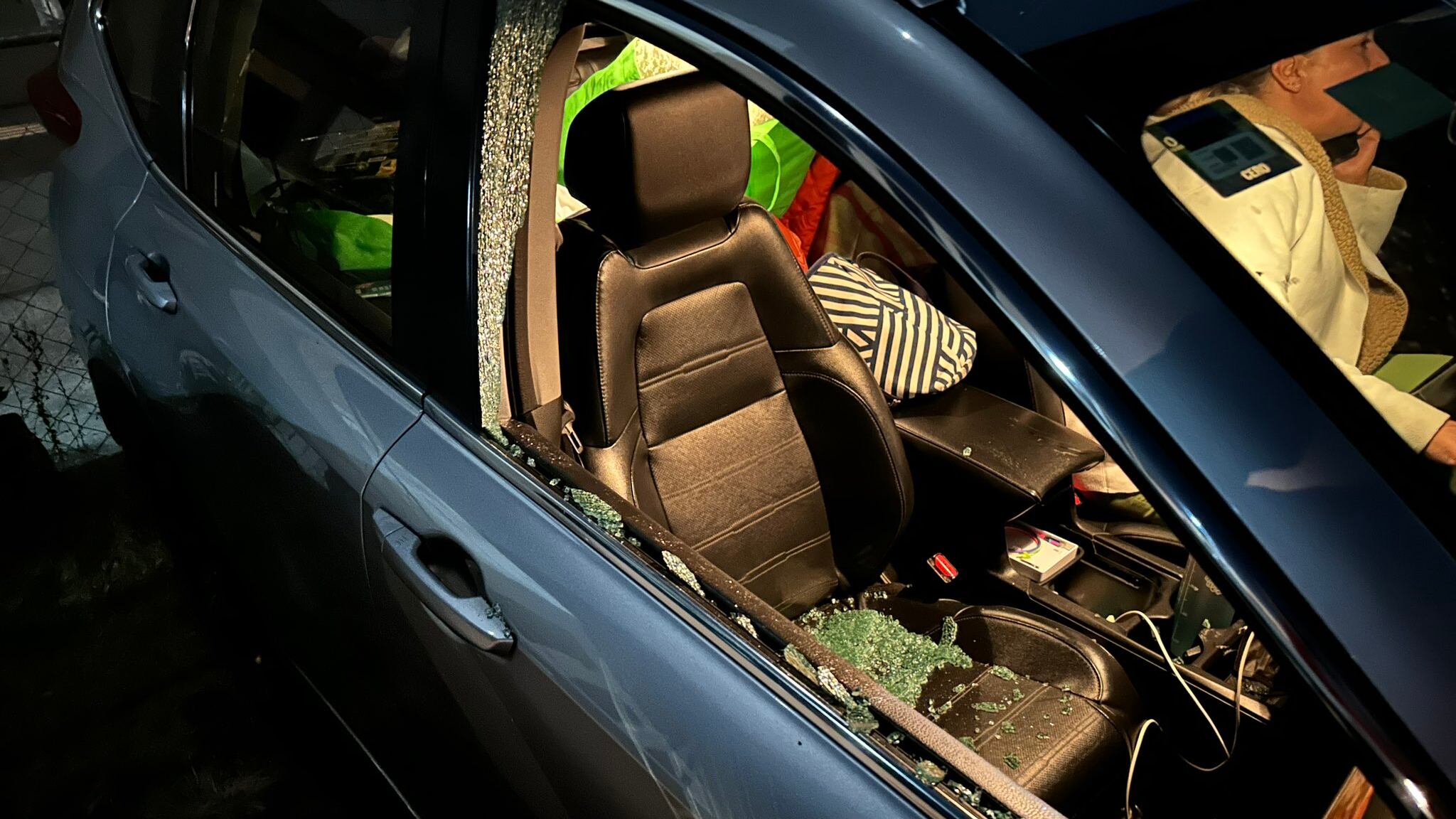 Los automóvilistas afectados cuestionaron el actuar del Valet Parking en el caso de los restaurantes