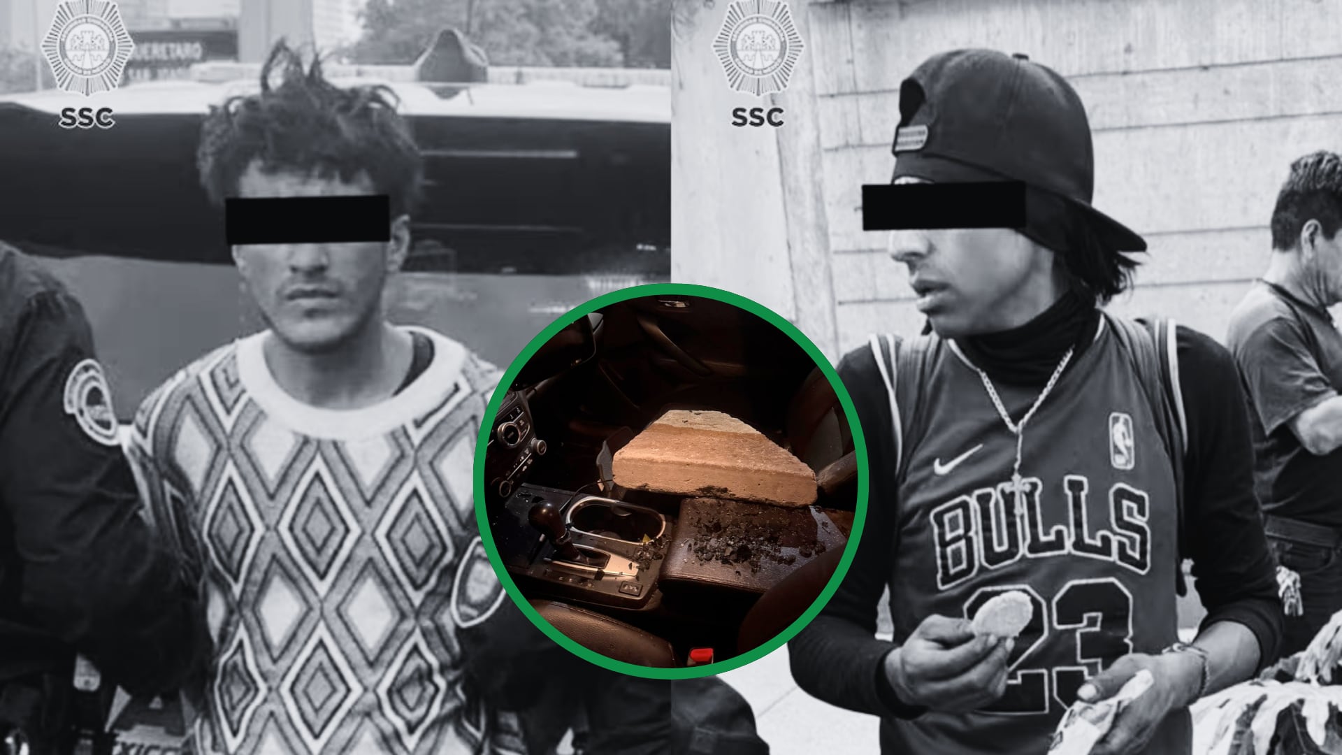 Automovilistas reportaron varios incidentes en los que piedras lanzadas desde puentes o banquetas impactaron vehículos en movimiento