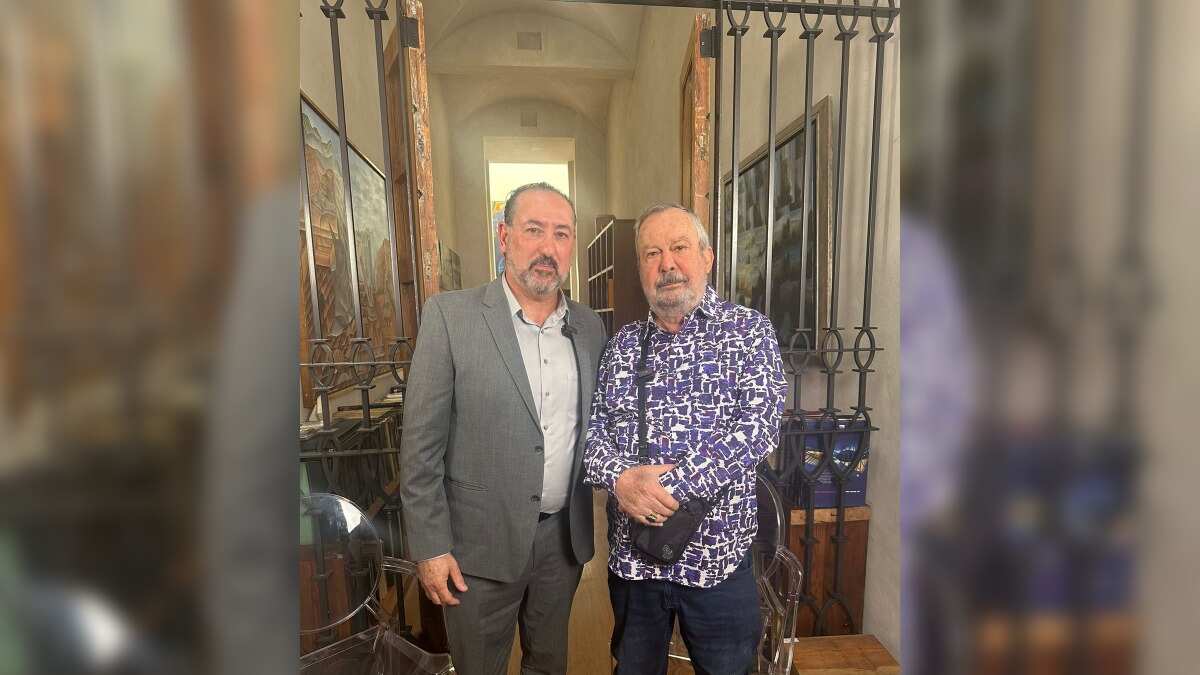 José Luis Kuri y Mauricio Fernández, alcalde electo de San Pedro.