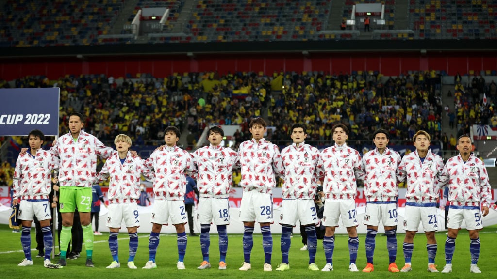 La selección de Japón se alista para Qatar 2022