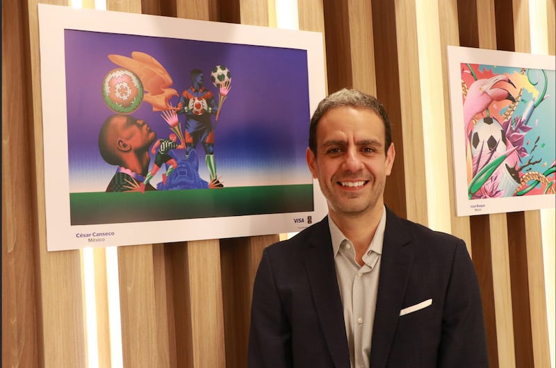 Francisco Valdivia, director general de Visa México