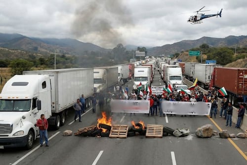 Transportistas y campesinos anuncian megabloqueo nacional el lunes 24 de noviembre del 2025