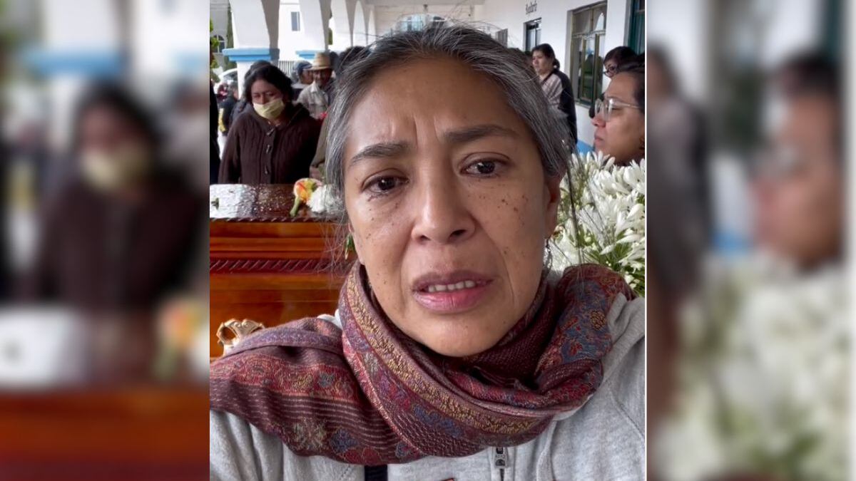 Actriz Ángeles Cruz denuncia asesinato de su hermano en Oaxaca.