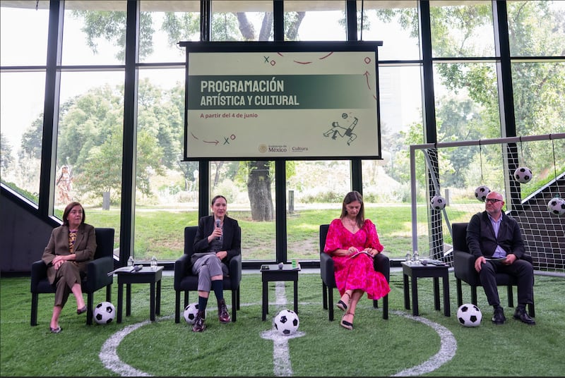 La secretaria de Cultura del Gobierno de México, Claudia Curiel de Icaza