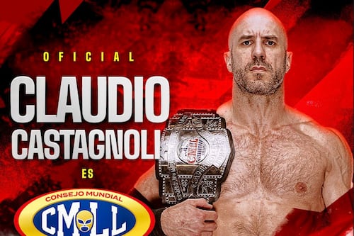 ¿Sale de All Elite Wrestling? Claudio Castagnoli firma como nueva estrella del CMLL