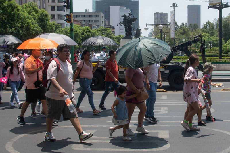 Alerta naranja para alcaldías de la CDMX por altas temperaturas