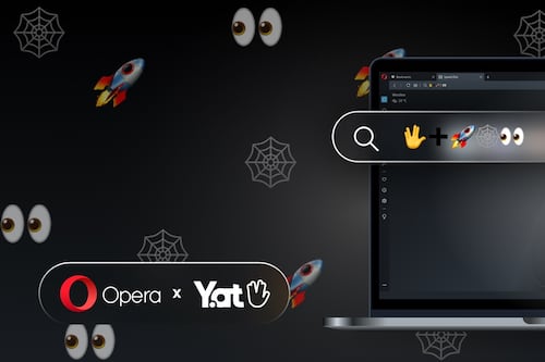 Opera introduce direcciones web basadas en emojis