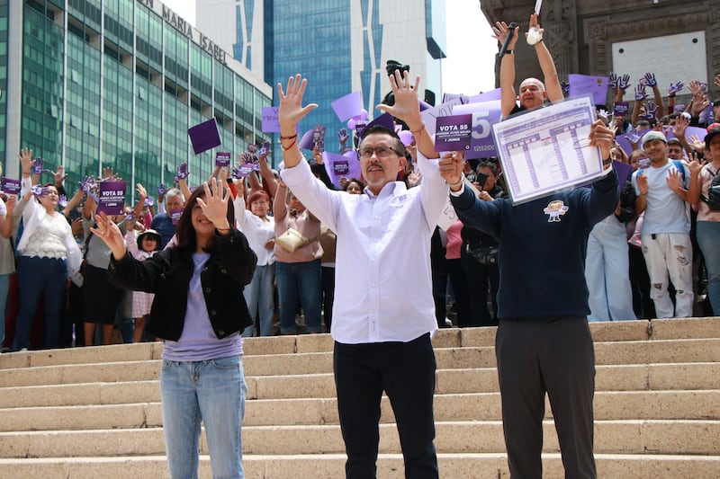 Candidato 55 a la SCJN, Sergio Molina, concluye campaña en la CDMX