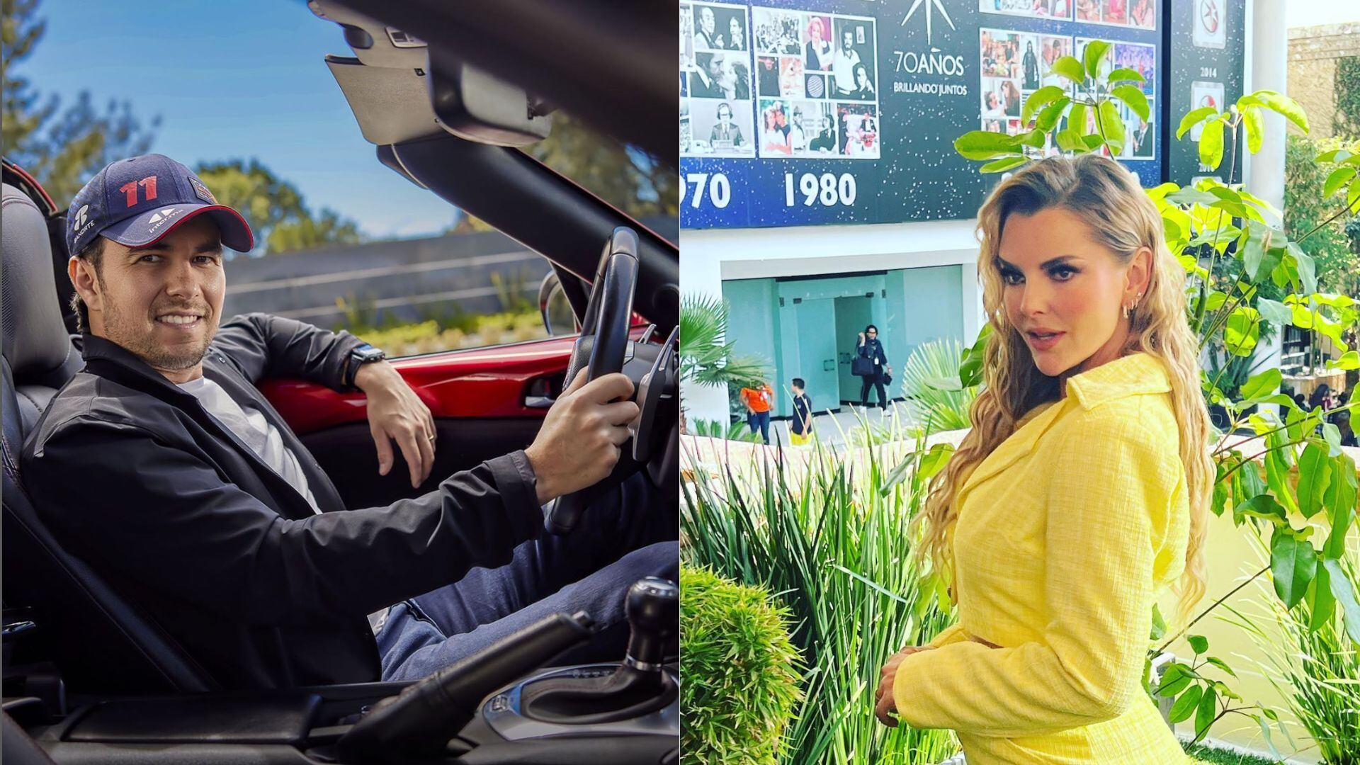 Sergio Pérez - Marjorie de Sousa