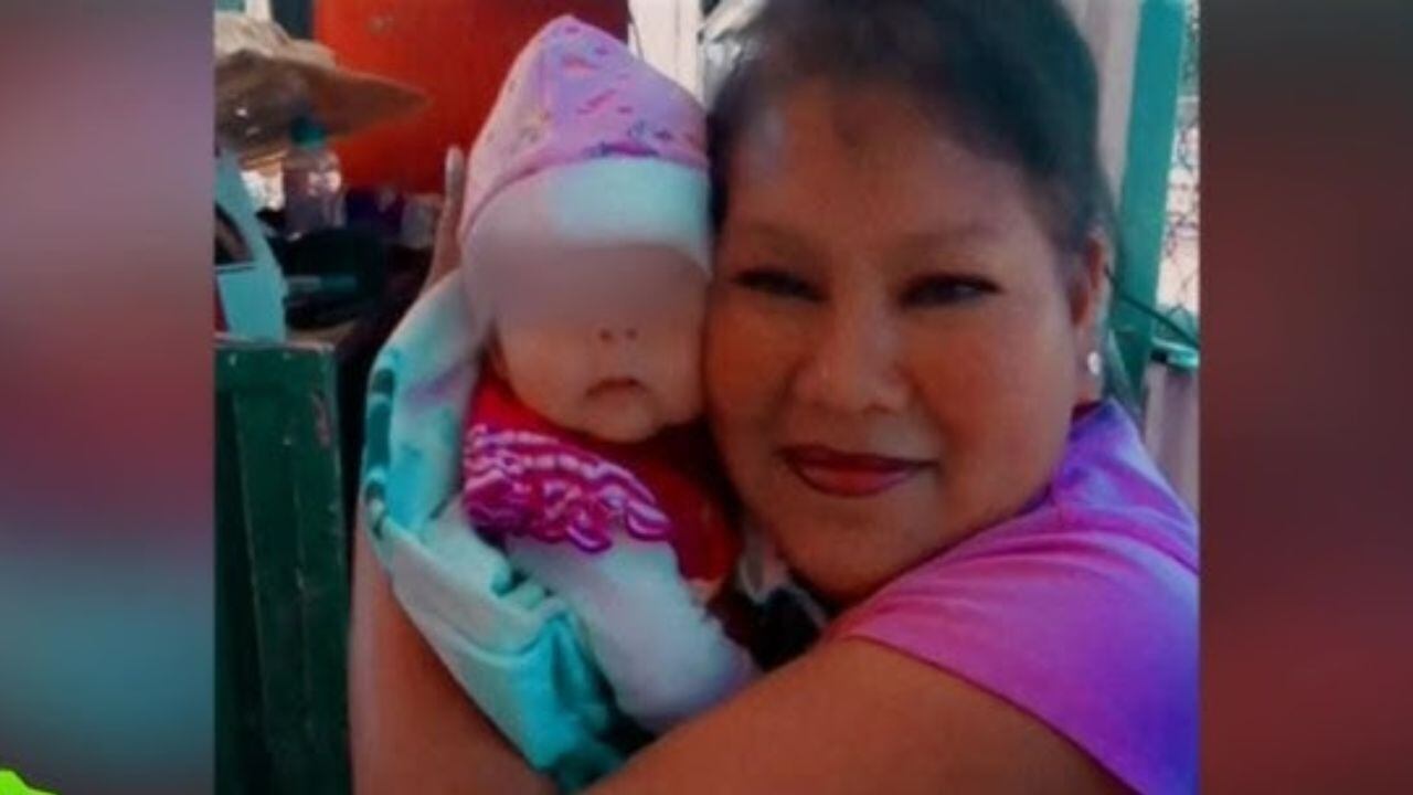 En redes sociales se dio a conocer el momento exacto en que Alicia Matías Teodoro pide ayuda.