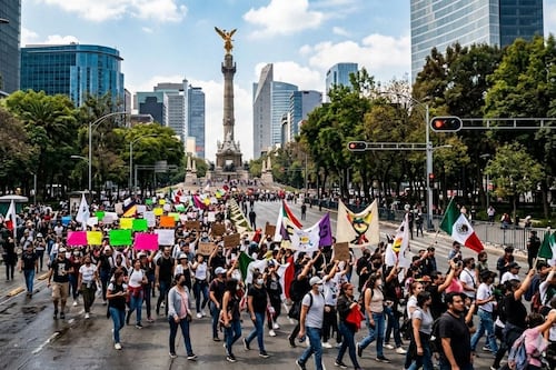 Marchas hoy en CDMX viernes 27 de febrero 2026: rutas, horarios y zonas afectadas