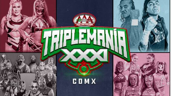 Se pondrán en juego cuatro títulos en esta Triplemanía I @Luchalibreaaa
