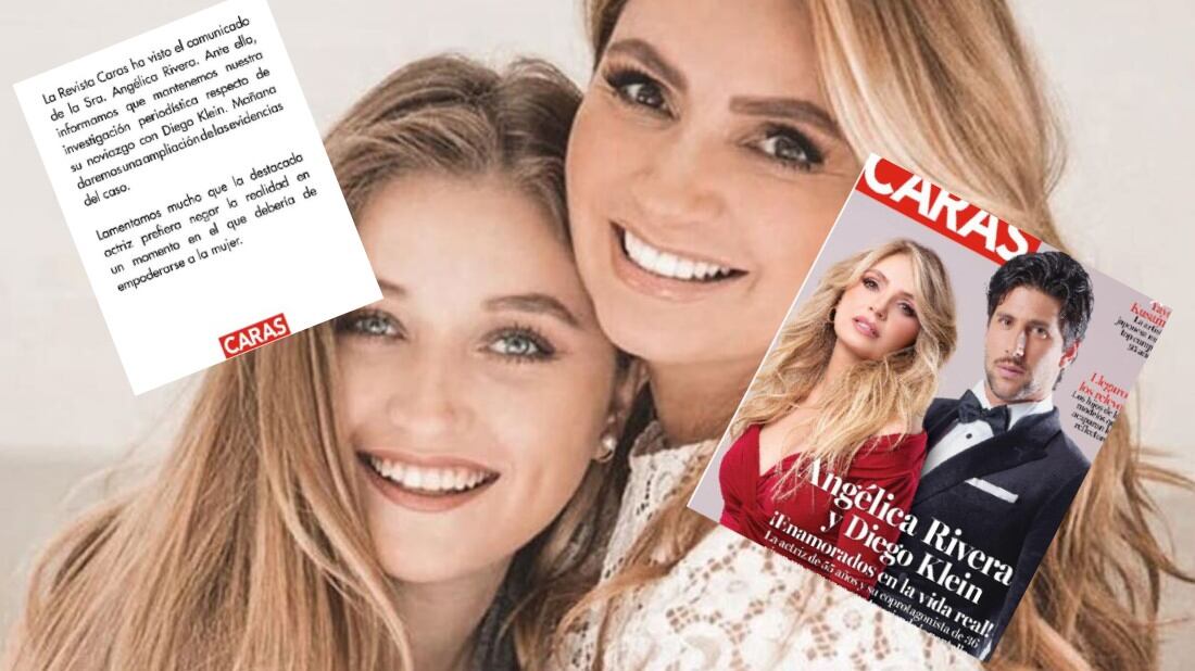 La hija de Angélica Rivera se posiciona contra la revista Caras por publicación sobre su mamá.