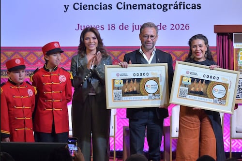 Lotería Nacional celebra 80 años de la Academia Mexicana de Artes y Ciencias Cinematográficas