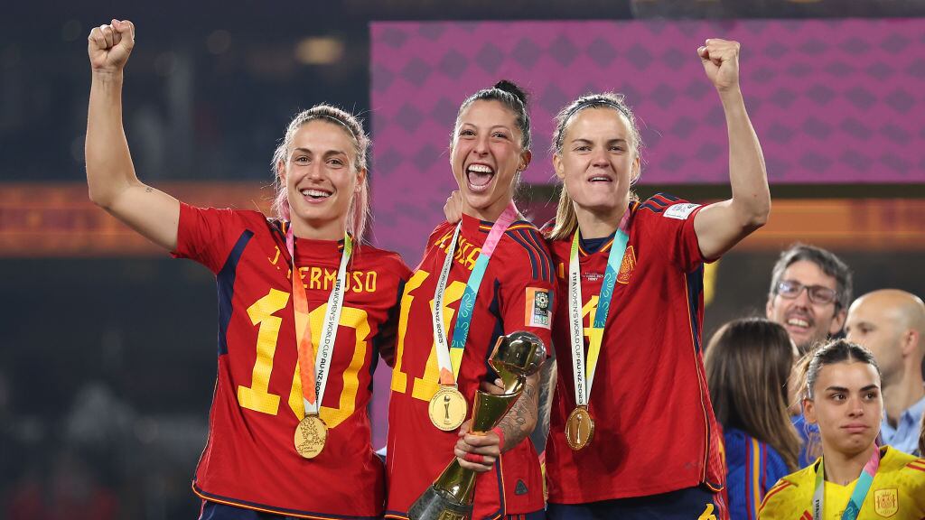 Alexia Putellas, Jennifer Hermoso e Irene Paredes conquistaron el Mundial femenil 2023 con la Selección de España.