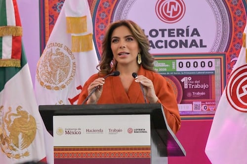 Presentan billete de Lotería por el Día del Trabajo, destaca avance en la jornada laboral de 40 horas a la semana