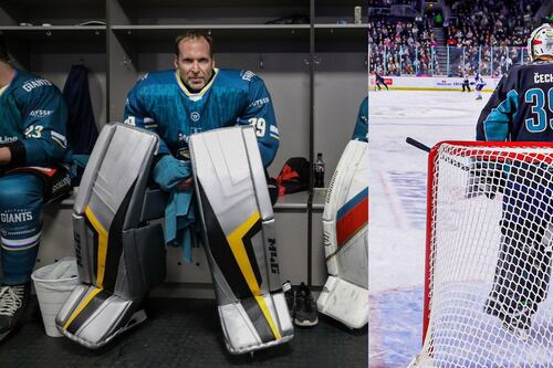 Petr Cech debuta con su nuevo equipo de hockey