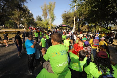 Más de dos mil personas participan en caminata por el Día del Síndrome de Down en Zapopan