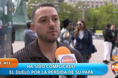 Pee Wee anuncia la muerte de su padre llorando; lo encontró sin vida en su casa