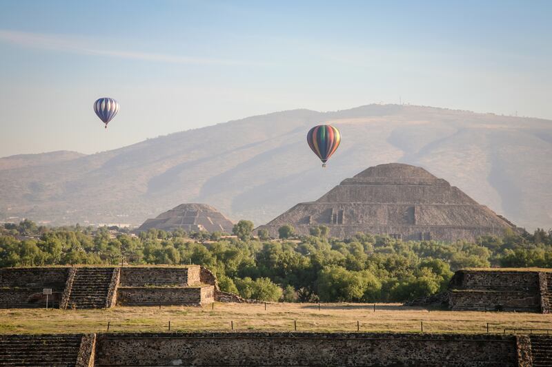 Pirámides de Teotihuacán