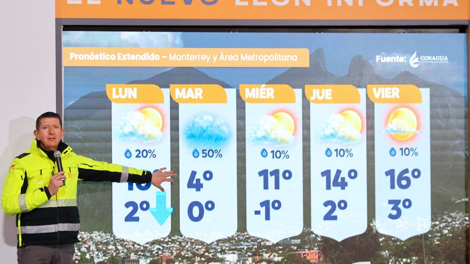 Cavazos indicó que los ciudadanos deben de informarse a través de medios oficiales.