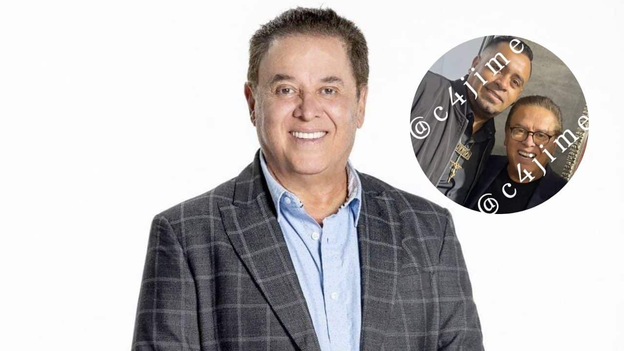 C4 Jiménez reveló una fotografía del conductor con el supuesto líder de 'La Chapiza'.