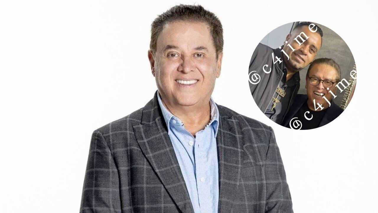 C4 Jiménez reveló una fotografía del conductor con el supuesto líder de 'La Chapiza'.