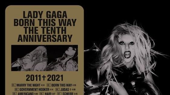 Lady Gaga lanzará Born This Way The Tenth Anniversary