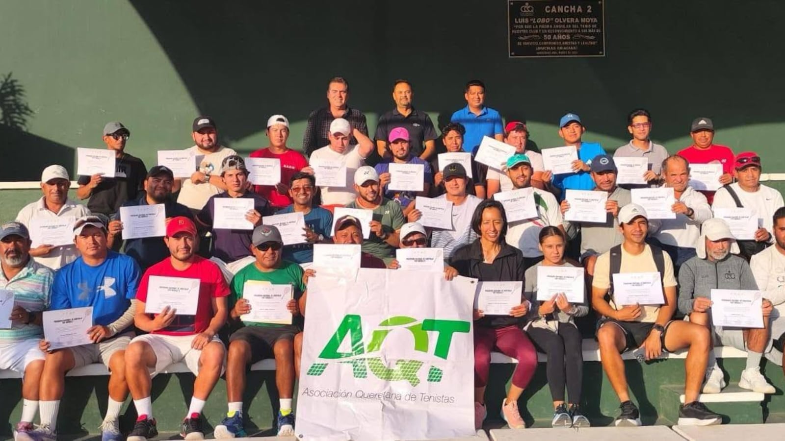 Capacitación nacional de árbitros en tenis.