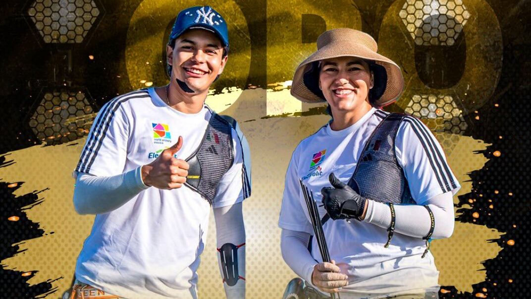 México ganó oro en Mundial de Tiro con Arco mixto.