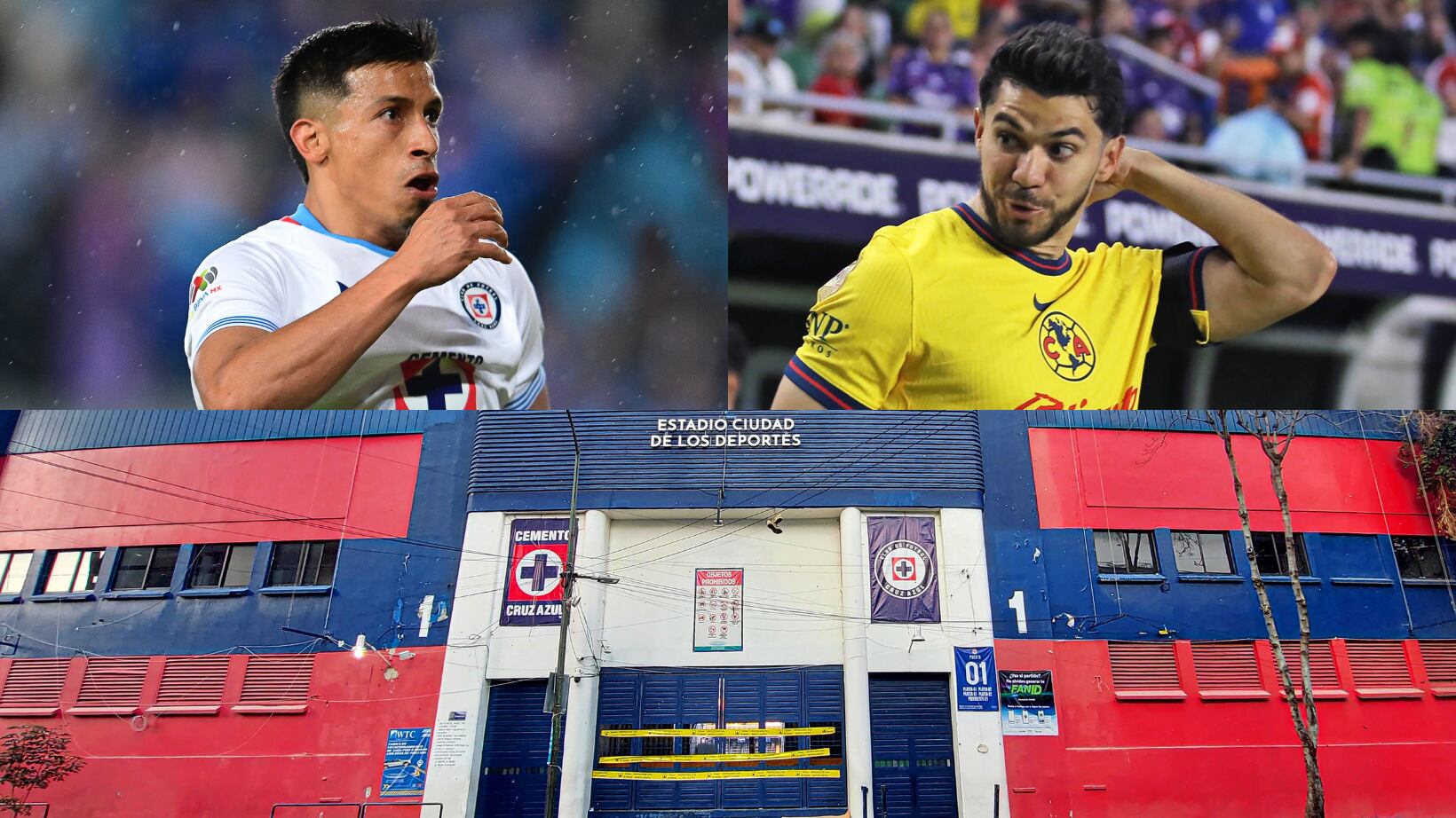 Cruz Azul y América se verán afectados por la clausura del Estadio Ciudad de los Deportes.