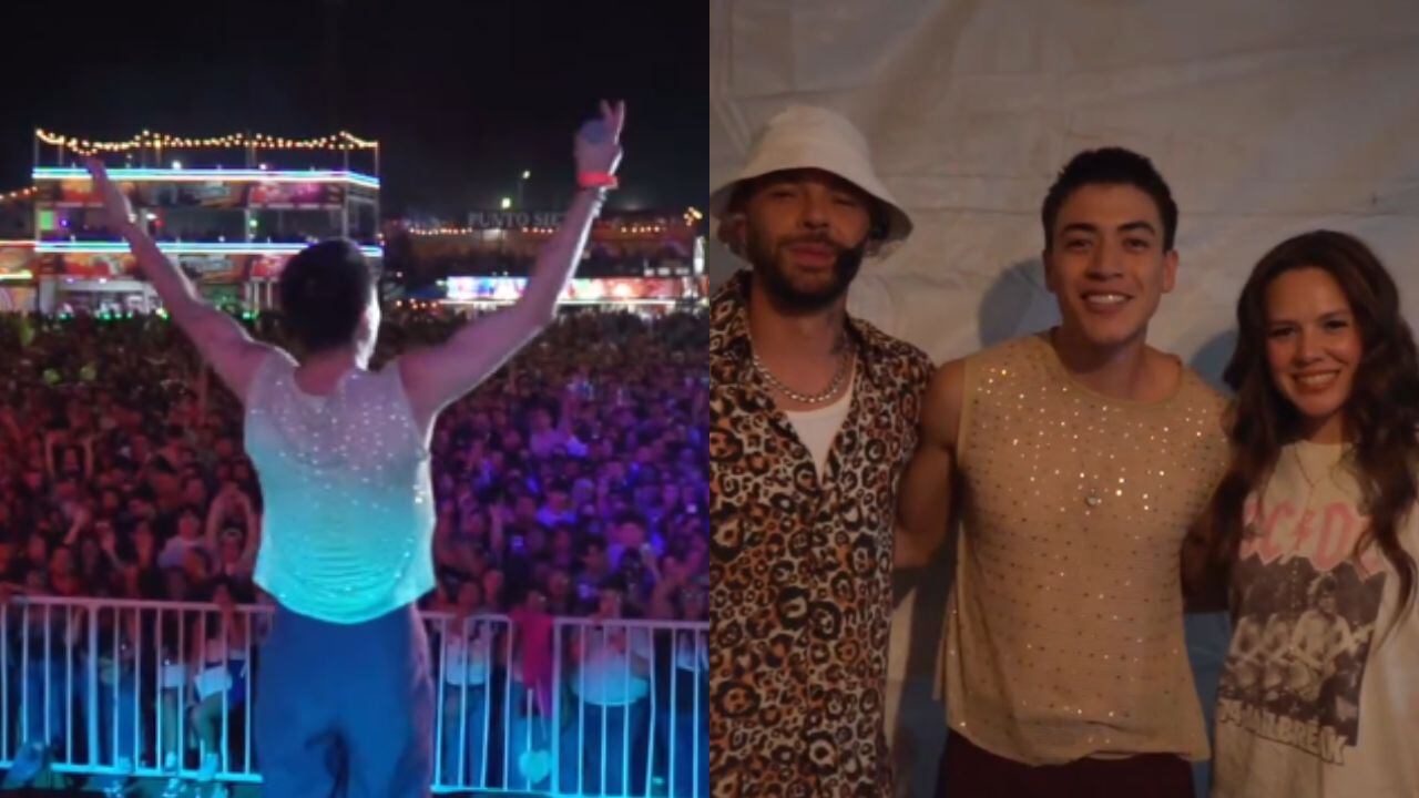 El cantante abrió el concierto de Jesse & Joy en Mexicali