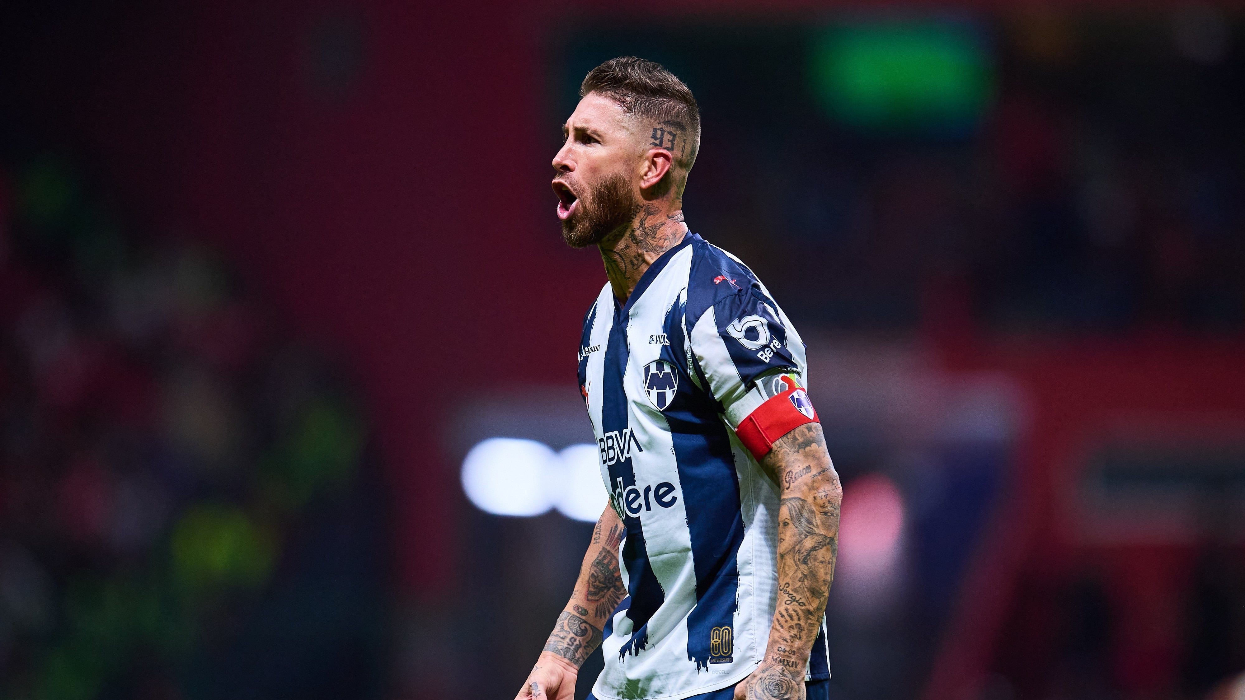 Sergio Ramos no ganó títulos con Monterrey.
