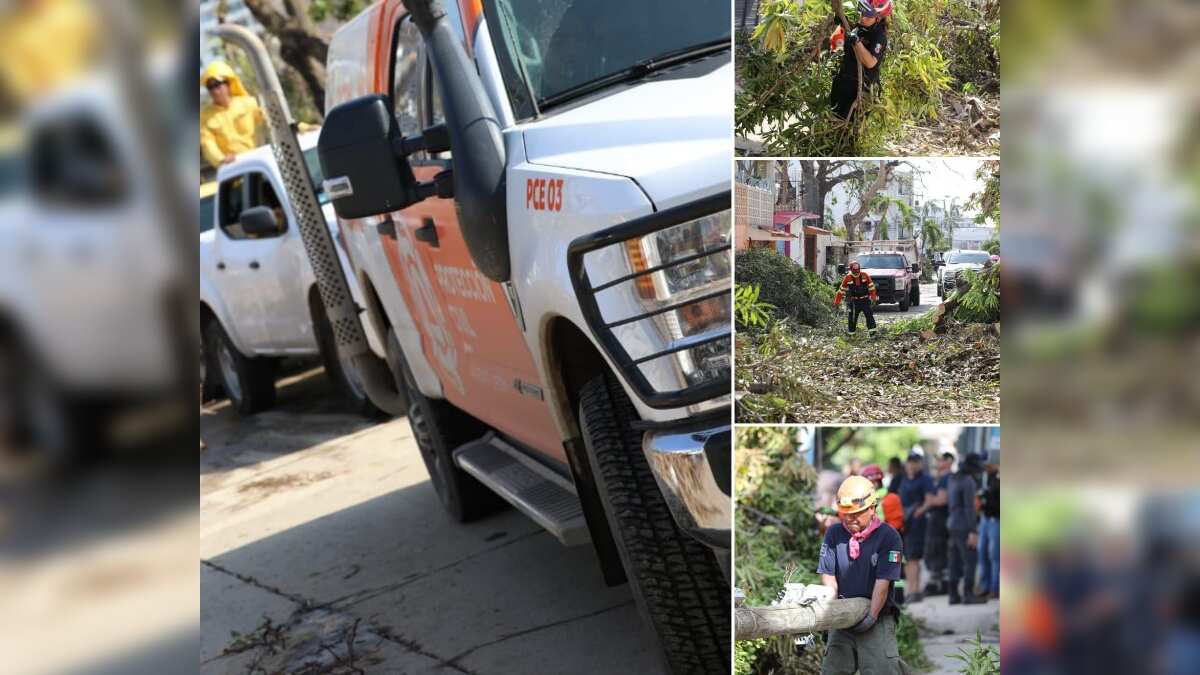 Corporaciones de diferentes estados trabajan en conjunto para apoyar a los ciudadanos de Guerrero.