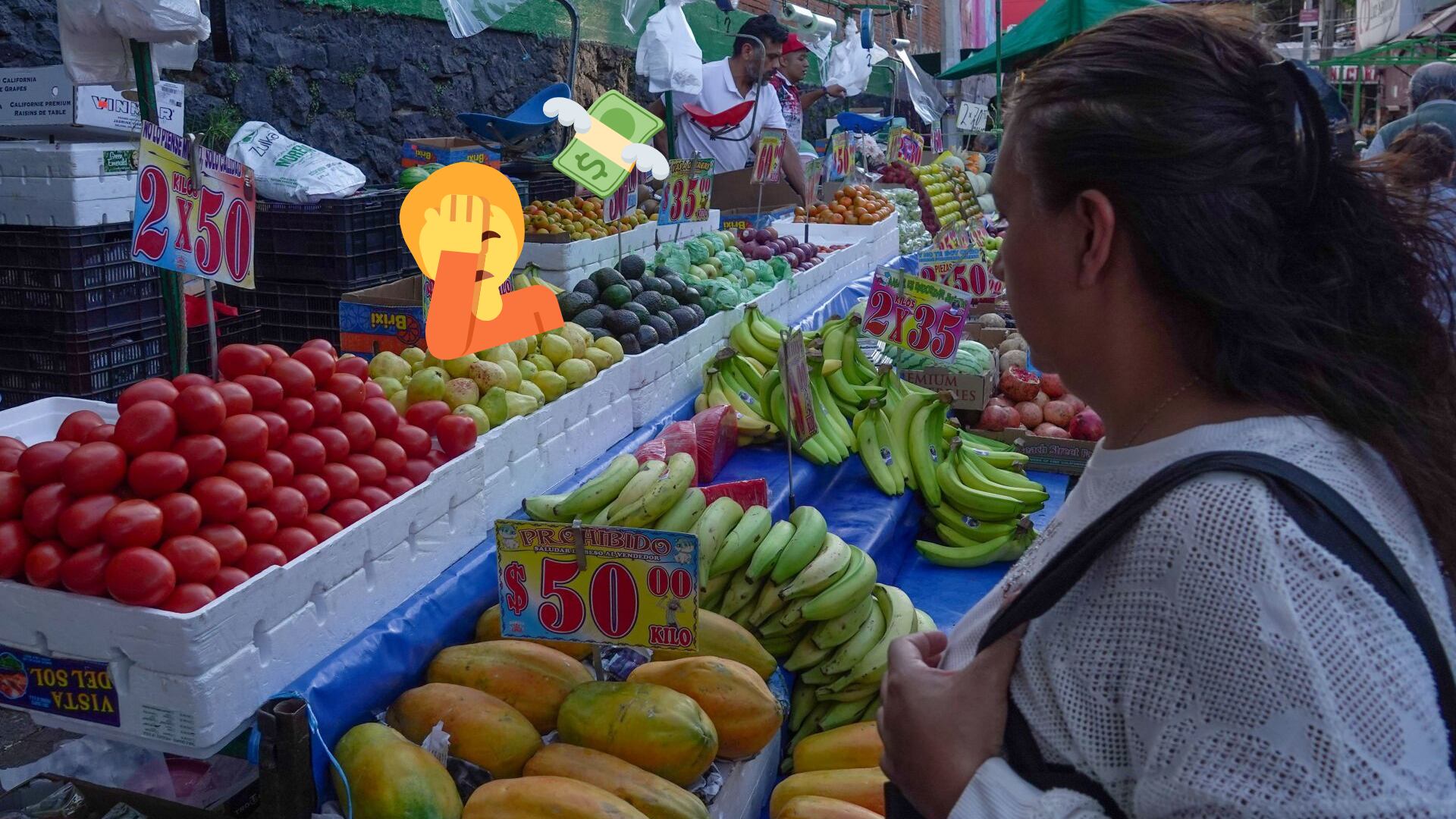 No bajan. La cebolla, pepino y ejotes volvieron a subir, mientras que el pollo, cerdo y la carne de res subieron hasta 8%; un kilo de bistec ya cuesta más de 200 pesos