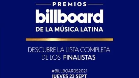 Lista de nominados Bilboard Latin Music 2021