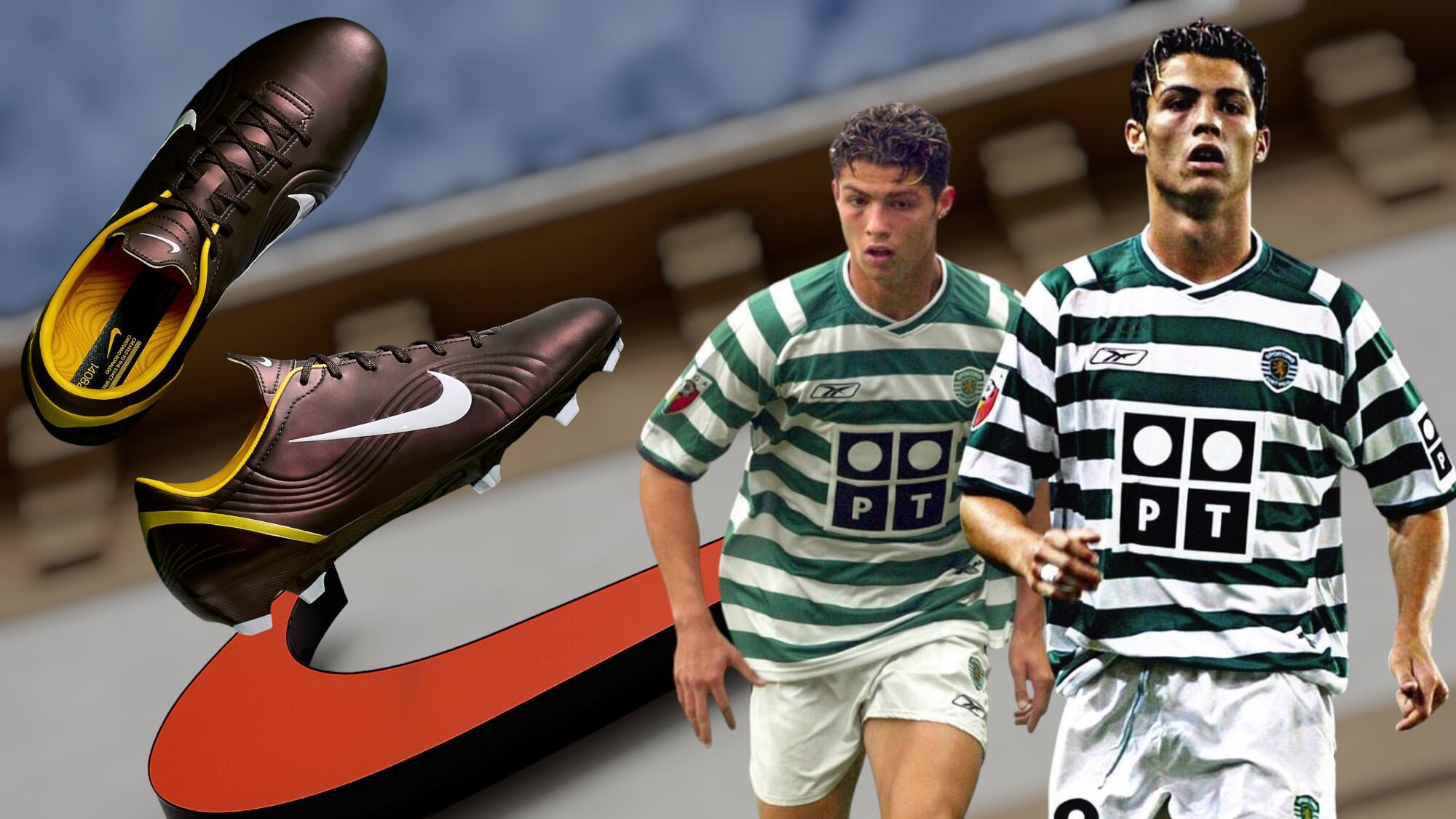 Nike relanzará los tacos con los que jugó Cristiano Ronaldo en el Sporting Lisboa