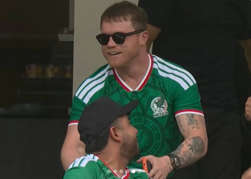 El Canelo en el Estadio Ciudad de México
