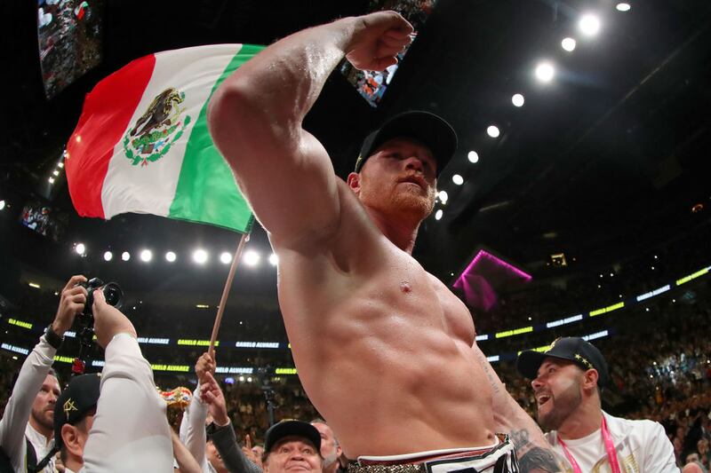 Canelo Alvarez peleará en la semana de festejos patrios de México