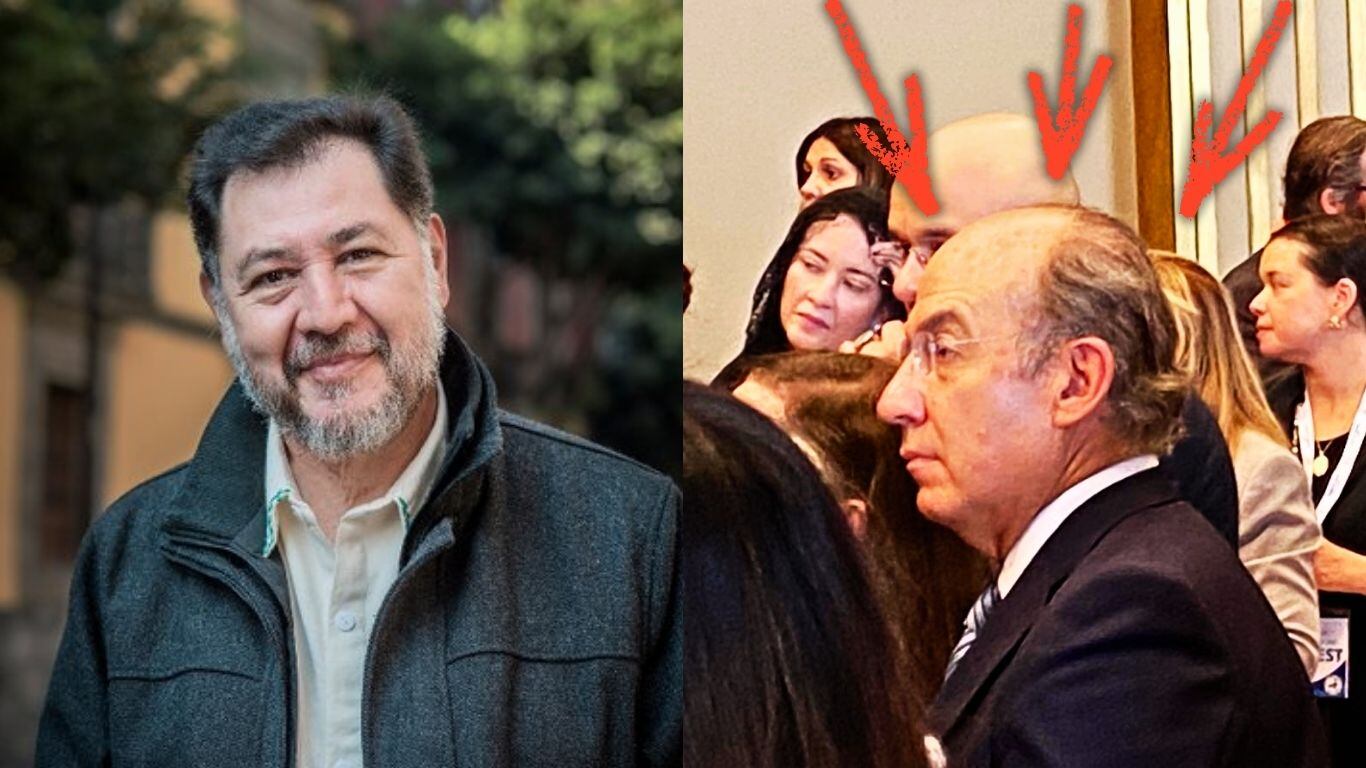 Noroña y Calderón coinciden en el Vaticano
