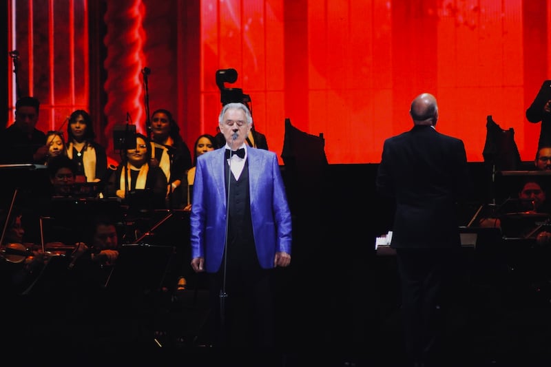 Andrea Bocelli.