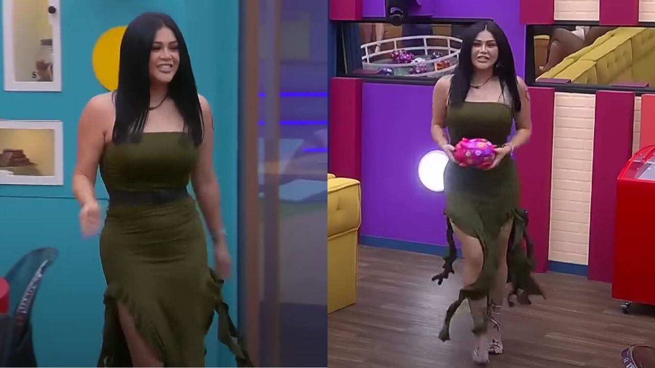 Vestido de Gomita en la gala de nominación